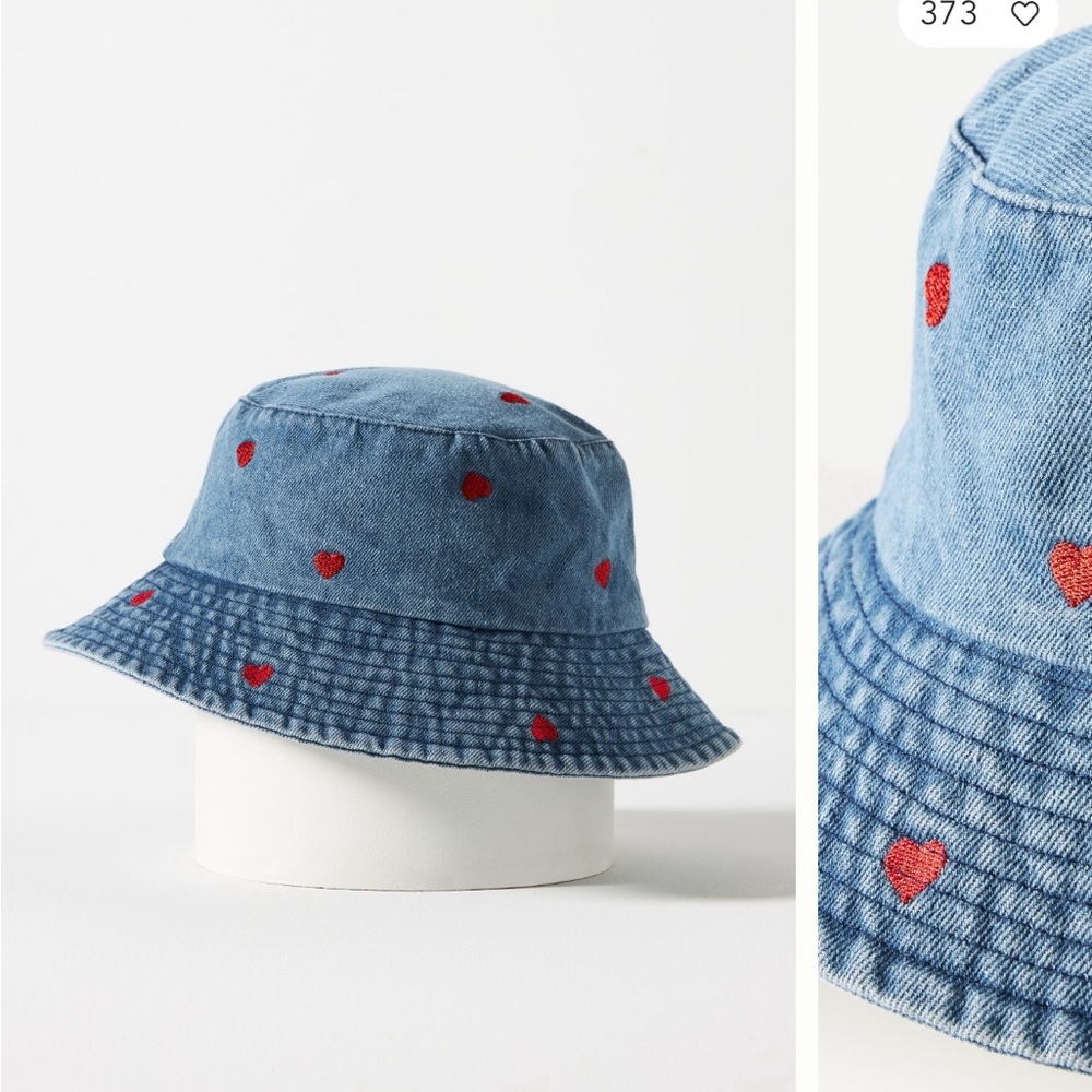 Anthropologie denim bucket hat. New, never worn.